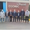 زيارة وفد الشركة الأفريقية لمصانع الشركة المصرية الألمانية للمنتجات الكهربائية 